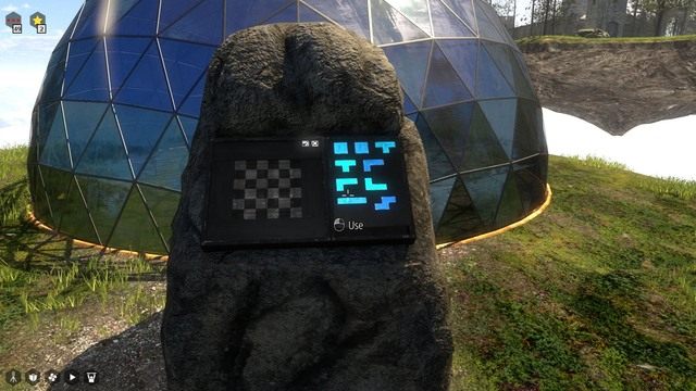 Rozwiązanie łamigłówki odblokuje potrzebny przedmiot. - Wyspa A | Posłańcy w The Talos Principle - The Talos Principle - poradnik do gry