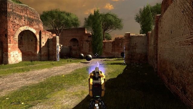 Zamknij kule za drzwiami. - Świat A - dodatkowe poziomy | Wszystkie gwiazdki w The Talos Principle - The Talos Principle - poradnik do gry