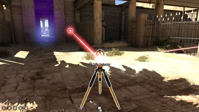 Wrota przed gwiazdką otworzą się. - Świat B - gwiazdki | Wszystkie gwiazdki w The Talos Principle - The Talos Principle - poradnik do gry