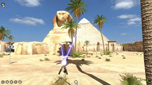 Dwa punkty zaczepienia. - Świat B - gwiazdki | Wszystkie gwiazdki w The Talos Principle - The Talos Principle - poradnik do gry