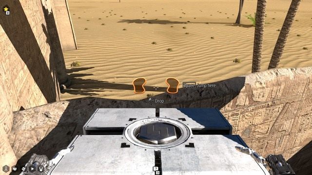 Wyjdź z sześcianem poza poziom. - Świat B - gwiazdki | Wszystkie gwiazdki w The Talos Principle - The Talos Principle - poradnik do gry