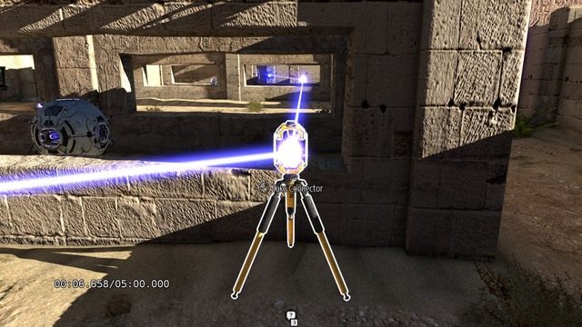 Połącz złącze odtwarzane z prawdziwym. - Świat B - dodatkowe poziomy | Wszystkie gwiazdki w The Talos Principle - The Talos Principle - poradnik do gry