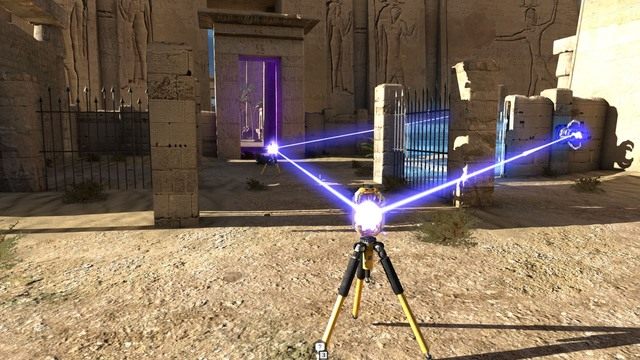 Odblokuj czerwone źródło. - Świat B - dodatkowe poziomy | Wszystkie gwiazdki w The Talos Principle - The Talos Principle - poradnik do gry