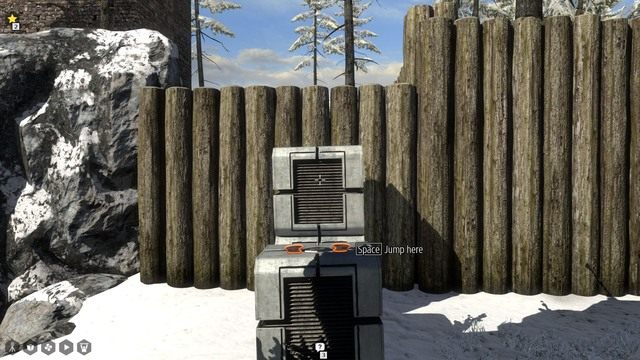 Schody prowadzące do gwiazdki. - Świat C - gwiazdki | Wszystkie gwiazdki w The Talos Principle - The Talos Principle - poradnik do gry