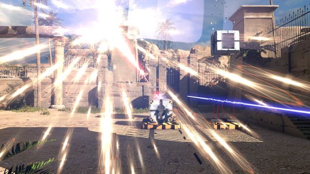 Zablokuj swoim ciałem przepływ promieni - Bunny Hop | Road to Gehenna (DLC) - Świat 2 | The Talos Principle - The Talos Principle - poradnik do gry