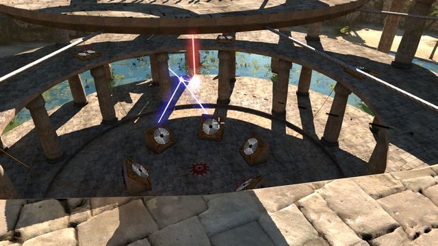 Zablokuj za pomocą złącza przepływ czerwonego promienia - Haircut | Road to Gehenna (DLC) - Świat 2 | The Talos Principle - The Talos Principle - poradnik do gry