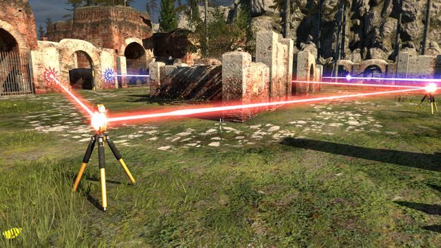 Złącza do głównej bramy muszą być ustawione po przeciwnych stronach - Ray Trivia | Road to Gehenna (DLC) - Świat 3 | The Talos Principle - The Talos Principle - poradnik do gry