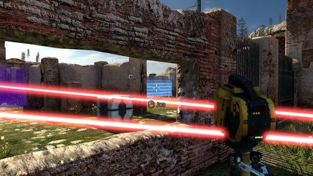 Użyj jammera na ostatniej bramie poprzez okno - BFF | Road to Gehenna (DLC) - Świat 3 | The Talos Principle - The Talos Principle - poradnik do gry