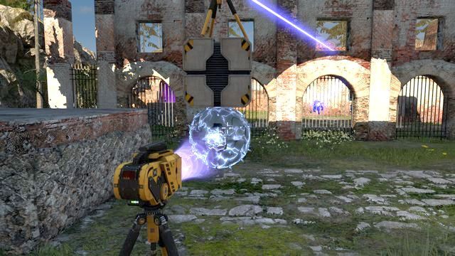 Zatrzymaj kulę jammerem w odpowiednim momencie - Pendulum | Road to Gehenna (DLC) - Świat 3 | The Talos Principle - The Talos Principle - poradnik do gry