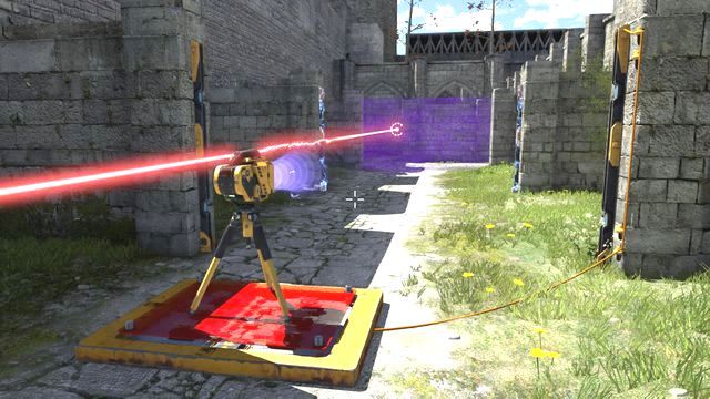 Ostatnie bariery wyłączysz jammerem - Goliath | Road to Gehenna (DLC) - Świat 4 | The Talos Principle - The Talos Principle - poradnik do gry