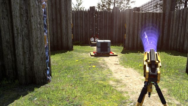 Wentylator na końcu wyrzuci cię do dźwigni - Air Delivery | Road to Gehenna (DLC) - Świat 4 | The Talos Principle - The Talos Principle - poradnik do gry