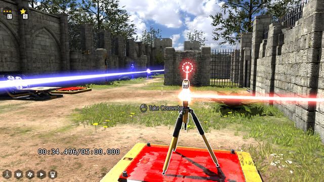 Poprawiaj źle połączone złącza idąc za kopią z nagrania - Świat 1 | Road to Gehenna (DLC) Wszystkie gwiazdki | The Talos Principle - The Talos Principle - poradnik do gry