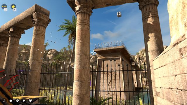Wyrzuć w powietrze sześcian i podążaj za nim - Świat 2 | Road to Gehenna (DLC) Wszystkie gwiazdki | The Talos Principle - The Talos Principle - poradnik do gry