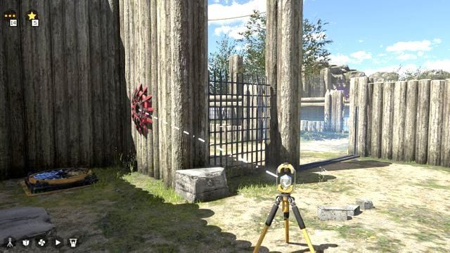 Połącz złącze z przyciskiem przy pionowym wentylatorze - Świat 4 | Road to Gehenna (DLC) Wszystkie gwiazdki | The Talos Principle - The Talos Principle - poradnik do gry