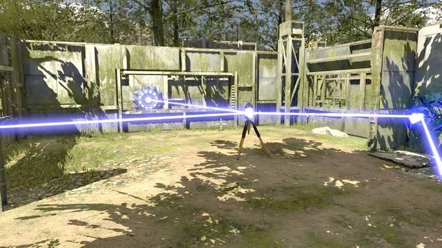 Połącz wszystkie niebieskie przyciski - Small Space Big Solution | Road to Gehenna (DLC) Dodatkowy poziom - The Talos Principle - poradnik do gry