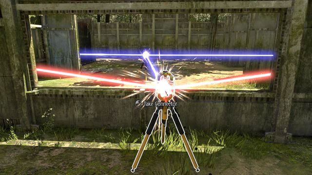 Przejdź przez bramę i zabierz złącze spod okna - Small Space Big Solution | Road to Gehenna (DLC) Dodatkowy poziom - The Talos Principle - poradnik do gry