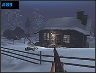 Warto idąc drogą z lewej (jednak nie wypuszczaj się za daleko) wejść do resztek stodoły, umiejscowionej za pierwszym budynkiem [#89] - Misja 7 - What Comes Around... | Medal of Honor Allied Assault Spearhead - Medal of Honor: Allied Assault - Spearhead - poradnik do gry