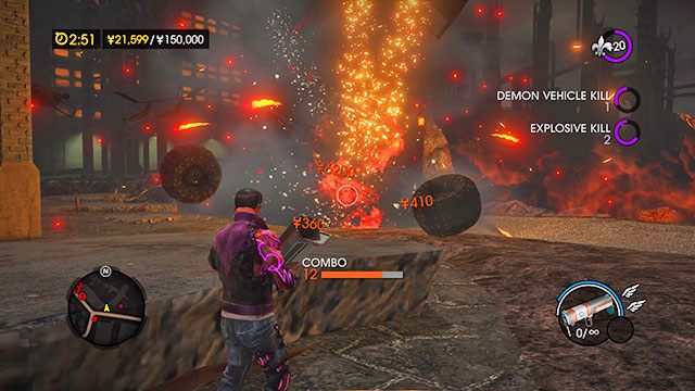 Twoim zadaniem jest zdobyć jak najwięcej punktów dzięki niszczeniu otoczenia - Akcje - Saints Row: Gat out of Hell - poradnik do gry