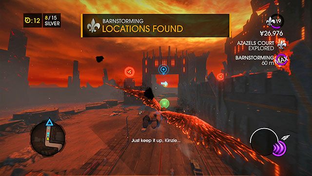 W tej Akcji twoim zadaniem jest wygrać powietrzny wyścig - Akcje - Saints Row: Gat out of Hell - poradnik do gry