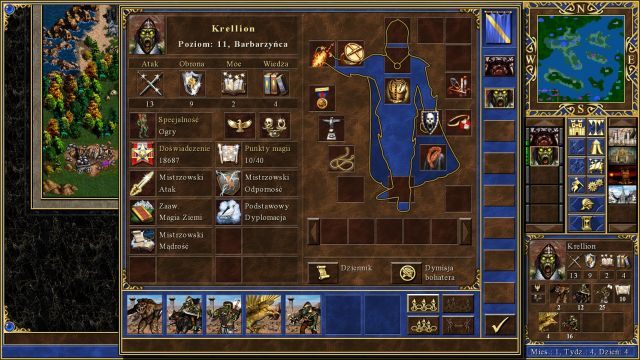 Częściowo wyposażony w artefakty bohater. - Artefakty w Heroes of Might & Magic III - Heroes of Might & Magic III: HD Edition - poradnik do gry