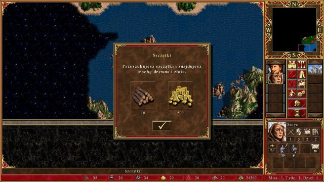 Na wodzie znaleźć można masę skarbów! - Powrót do domu | Kampania - Niech Żyje Królowa | Heroes of Might & Magic III - Heroes of Might & Magic III: HD Edition - poradnik do gry