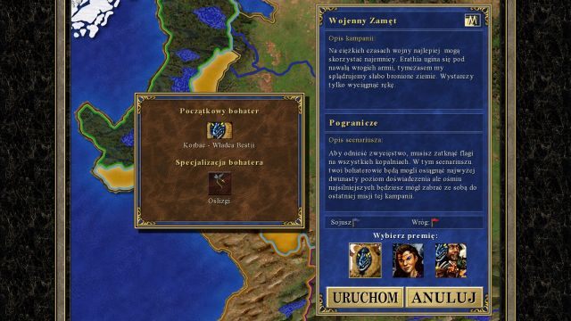 Korbac sprawdza się w tej misji lepiej. - Przygranicze | Kampania - Wojenny Zamęt | Heroes of Might & Magic III - Heroes of Might & Magic III: HD Edition - poradnik do gry