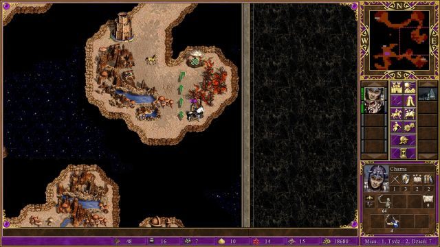 Jedna z trzech Chat Jasnowidza. - Grób Króla | Kampania - Niech Żyje Król | Heroes of Might & Magic III - Heroes of Might & Magic III: HD Edition - poradnik do gry