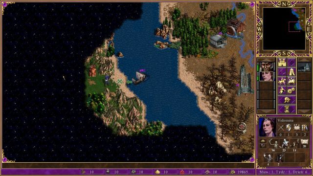 Więcej przeciwników do przerobienia na szkielety znajdziesz na sąsiedniej wyspie. - Sezon Zbiorów | Kampania - Niech Żyje Król | Heroes of Might & Magic III - Heroes of Might & Magic III: HD Edition - poradnik do gry