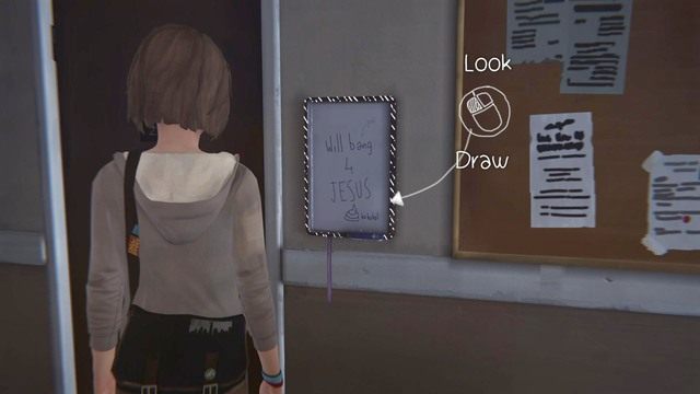 Kolejna decyzja to moment znaleziony w akademiku - Life is Strange: Chrysalis - Decyzje - Life is Strange - poradnik do gry