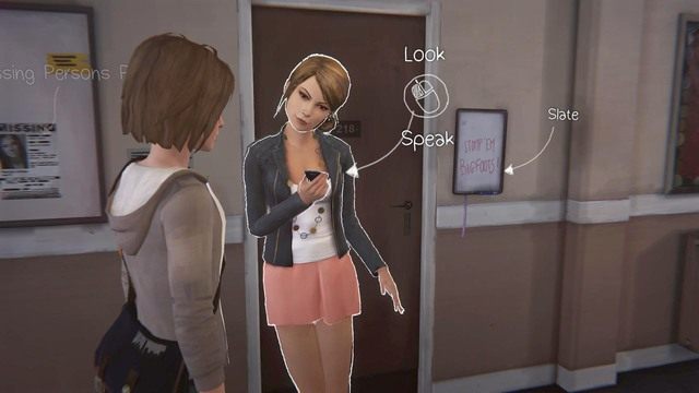 Po wejściu do akademika rozejrzyj się po holu - Life is Strange: Chrysalis, Rozdział 3 - solucja, opis przejścia - Life is Strange - poradnik do gry