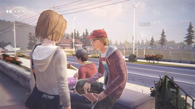 Trzecie zdjęcie możesz wykonać w momencie, w którym kolega Justina zrobi dla ciebie sztuczkę - Life is Strange: Chrysalis - Zdjęcia - Life is Strange - poradnik do gry
