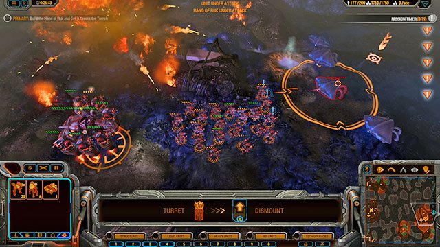 Drugi cel dodatkowych wymagać będzie zwiadu, najlepiej powietrznego - Misja 4 - The Trench | Kampania Beta | Grey Goo - Grey Goo - poradnik do gry