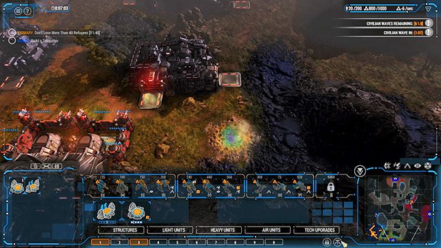 Przede wszystkim zapomnij o tym, że uratujesz wszystkich uchodźców - Misja 9 - Magos Pass | Kampania Human | Grey Goo - Grey Goo - poradnik do gry