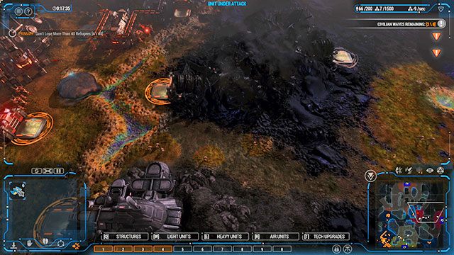 Możesz ich bronić na trzy sposoby - Misja 9 - Magos Pass | Kampania Human | Grey Goo - Grey Goo - poradnik do gry