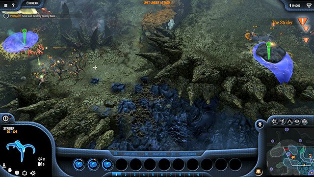 Wciąż gromadź surowce, za które twórz Small Protean - Misja 11 - The Cauldron | Kampania Goo | Grey Goo - Grey Goo - poradnik do gry