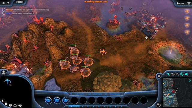 Po walce zajmij oba źródła surowców - Misja 13 - The Grotto | Kampania Goo | Grey Goo - Grey Goo - poradnik do gry