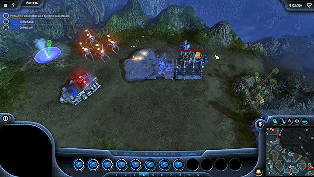W czasie niszczenia bazy Saruka powinieneś zacząć tworzyć dwa Purgery - Misja 15 - The Aperture Device | Kampania Goo | Grey Goo - Grey Goo - poradnik do gry