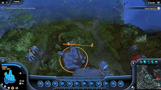 Po wydaniu rozkazów zapisz grę, po czym zbliż się Mother Goo do Control Node - Misja 15 - The Aperture Device | Kampania Goo | Grey Goo - Grey Goo - poradnik do gry