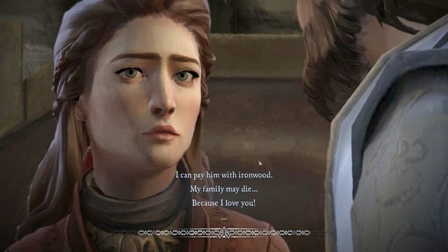 Kolejny ważny wybór znajdziesz w piątym rozdziale gry - Ważne wybory | Epizod 2 - The Lost Lords | Game of Thrones - Game of Thrones - A Telltale Games Series - poradnik do gry
