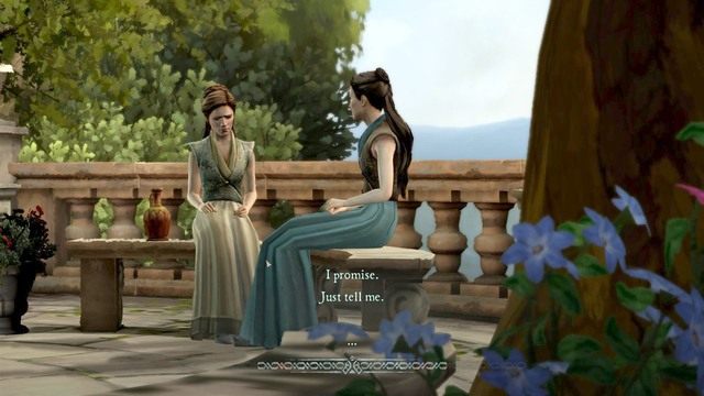 Po rozmowie z Frostfingerem przeniesiesz się do Kings Landing i zaczniesz kontrolować postać Miry - Rozdział 4| Epizod 2 - The Lost Lords | Game of Thrones - Game of Thrones - A Telltale Games Series - poradnik do gry