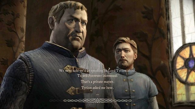 To sell Forrester ironwood / Lord Andros will remember that - Rozdział 4| Epizod 2 - The Lost Lords | Game of Thrones - Game of Thrones - A Telltale Games Series - poradnik do gry