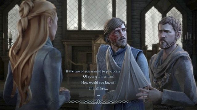 Po zmianie postaci na Rodrika, porozmawiaj z radą - Rozdział 5| Epizod 2 - The Lost Lords | Game of Thrones - Game of Thrones - A Telltale Games Series - poradnik do gry