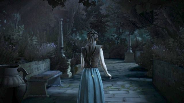 Po odzyskaniu panowania nad postacią Miry Forrester, klawiszami kierunku udaj się na wprost a dojdziesz do momentu pokazanego na obrazku - Rozdział 6| Epizod 2 - The Lost Lords | Game of Thrones - Game of Thrones - A Telltale Games Series - poradnik do gry