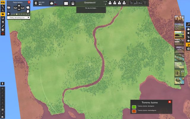 Na samym początku, po załadowaniu się mapy sprawdź na jakim terenie przyszło ci budować miasto - Mapa | Pierwsze kroki | Cities XXL - Cities XXL - poradnik do gry