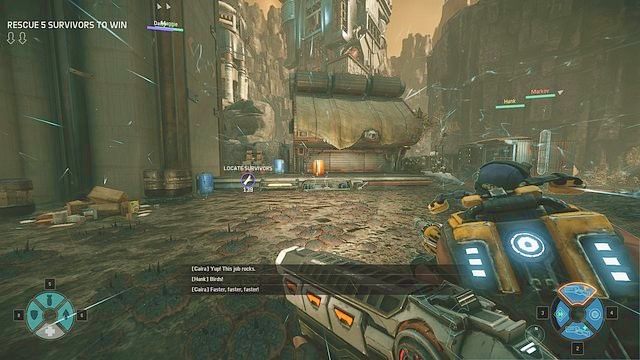 Napalm granade w magazynku cechują się czerwonym kolorem na broni - Medic | Łowcy Evolve - Evolve - poradnik do gry