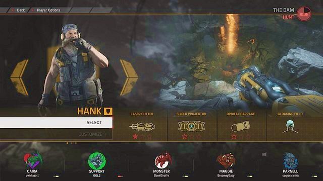 Hank jest pierwszym suportem oddanym w ręce gracza - Support | Łowcy Evolve - Evolve - poradnik do gry