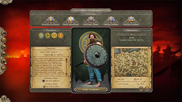 Morze wandalów pozwala na rekrutowanie lepszej jakości jednostek morskich oraz zwiększa wpływy z najazdów i plądrowania - Wandalowie w Total War Attila | Wybór frakcji - Total War: Attila - poradnik do gry