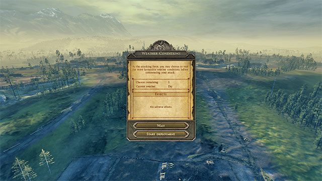Strona atakująca ma możliwość wyboru momentu rozpoczęcia bitwy - Przed bitwą w Total War Attila | Bitwa - Total War: Attila - poradnik do gry