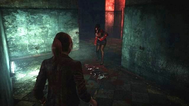 Tego, kto to zrobił, możesz spotkać już niebawem... - Ucieknij z zakładu cz.1 | Kolonia karna - Claire | Resident Evil Revelations 2 - Resident Evil: Revelations 2 - Kolonia Karna - poradnik do gry