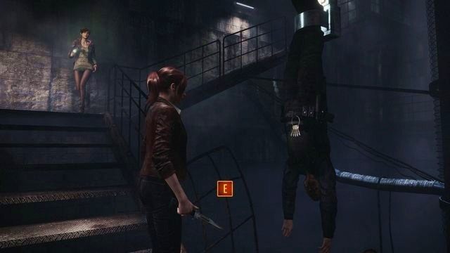 Poszukiwany klucz znajduje się przy ciele strażnika. - Odzyskaj klucz | Kolonia karna - Claire | Resident Evil Revelations 2 - Resident Evil: Revelations 2 - Kolonia Karna - poradnik do gry